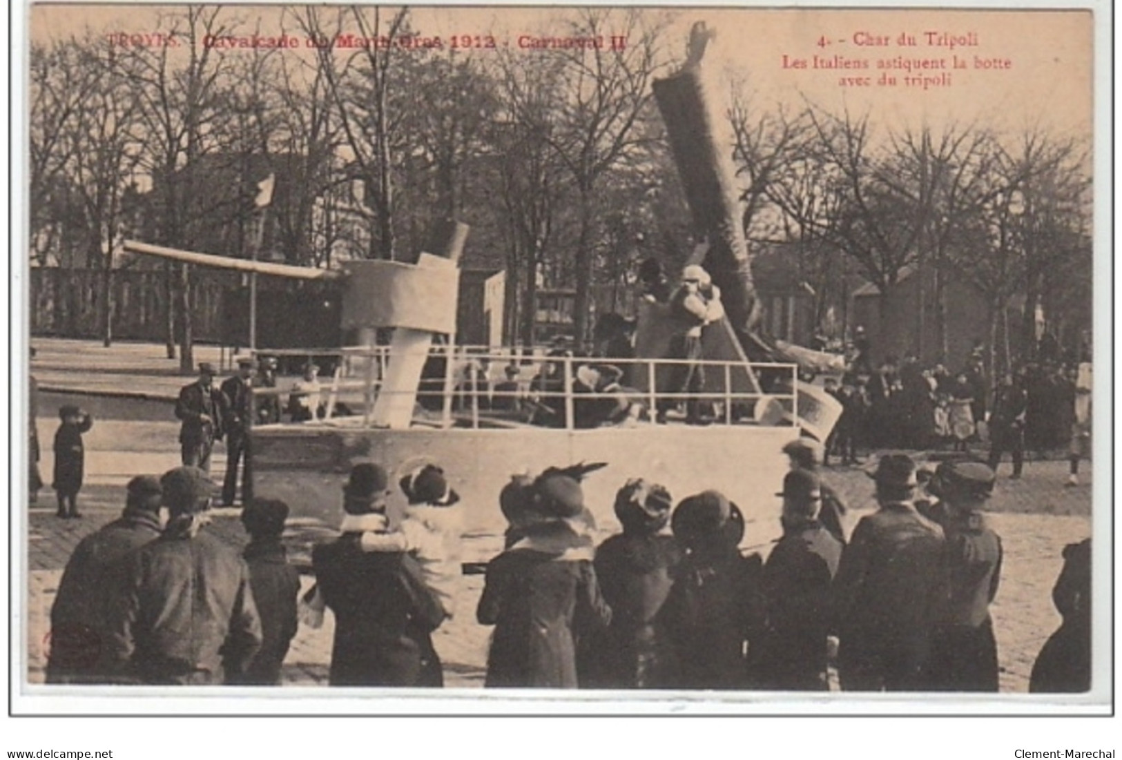 TROYES : Cavalcade De Mardi-gras 1912 - Carnaval II - Très Bon état - Other & Unclassified