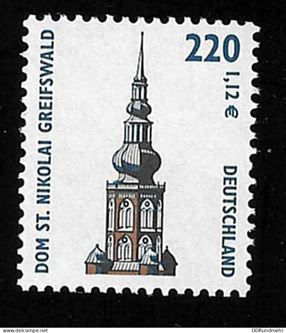 2001  Michel DE 2157R AFA DE 3097R Rollenmarke Xx MNH - Used Stamps