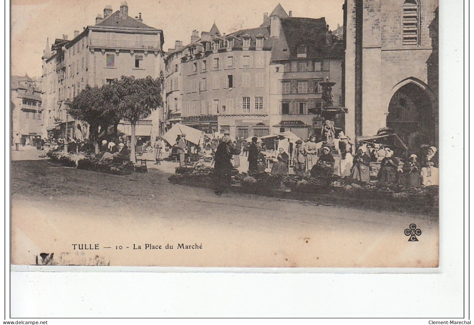 TULLE - La Place Du Marché - Très Bon état - Tulle