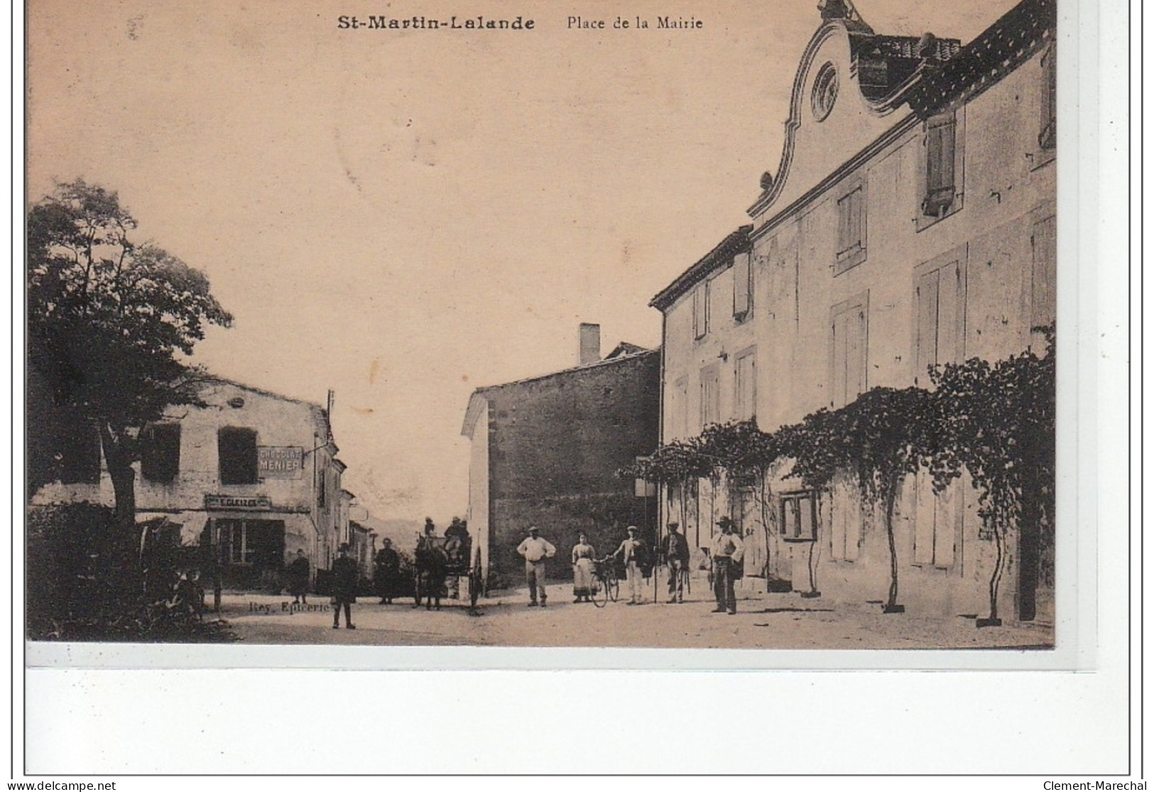 SAINT MARTIN LALANDE - Place De La Mairie - Très Bon état - Other & Unclassified