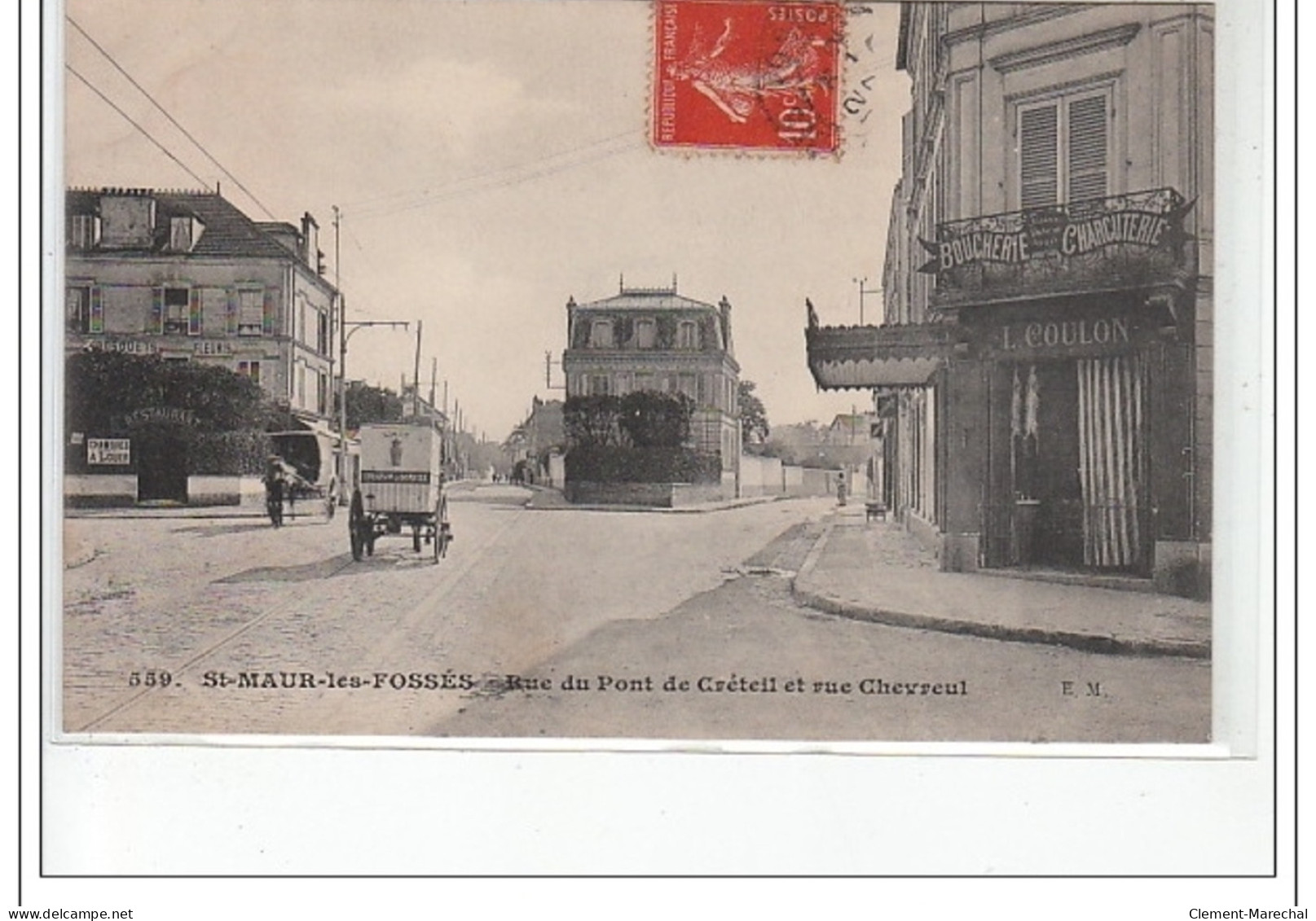 SAINT MAUR DES FOSSES - Rue Du Pont De Créteil Et Rue De Chevreul - Très Bon état - Saint Maur Des Fosses