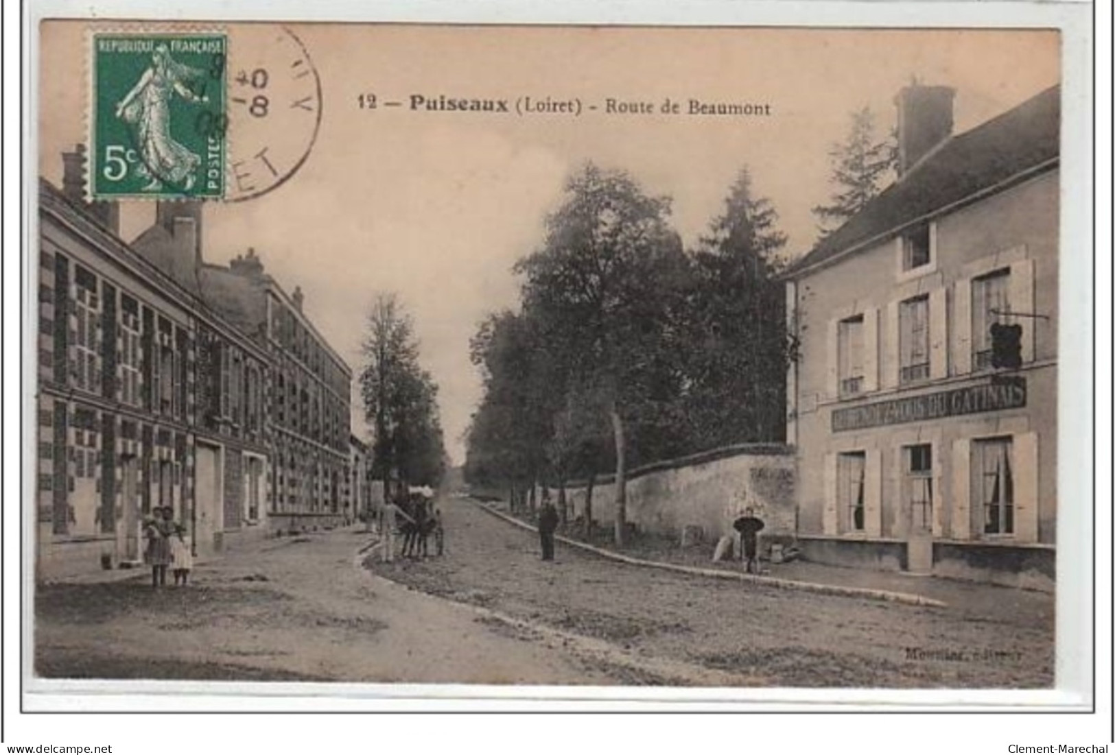 PUISEAUX : Route De Beaumont - Très Bon état - Puiseaux