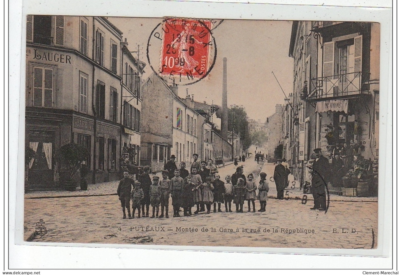 PUTEAUX - Montée De La Gare à La Rue De La République - Très Bon état - Puteaux