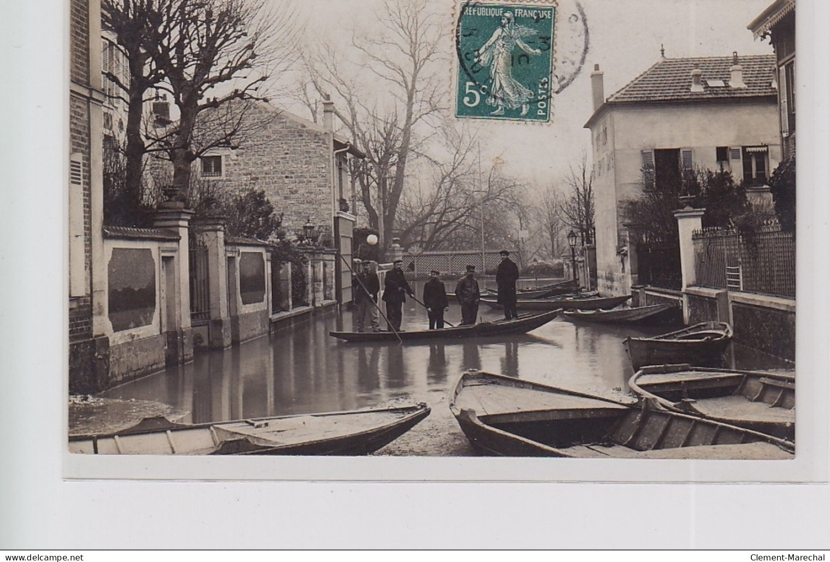 SAINT MAURICE - INONDATIONS - CARTE PHOTO - Très Bon état - Saint Maurice