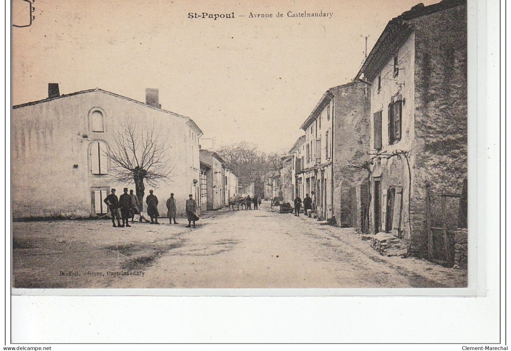SAINT PAPOUL - Avenue De Castelnaudary - Très Bon état - Other & Unclassified