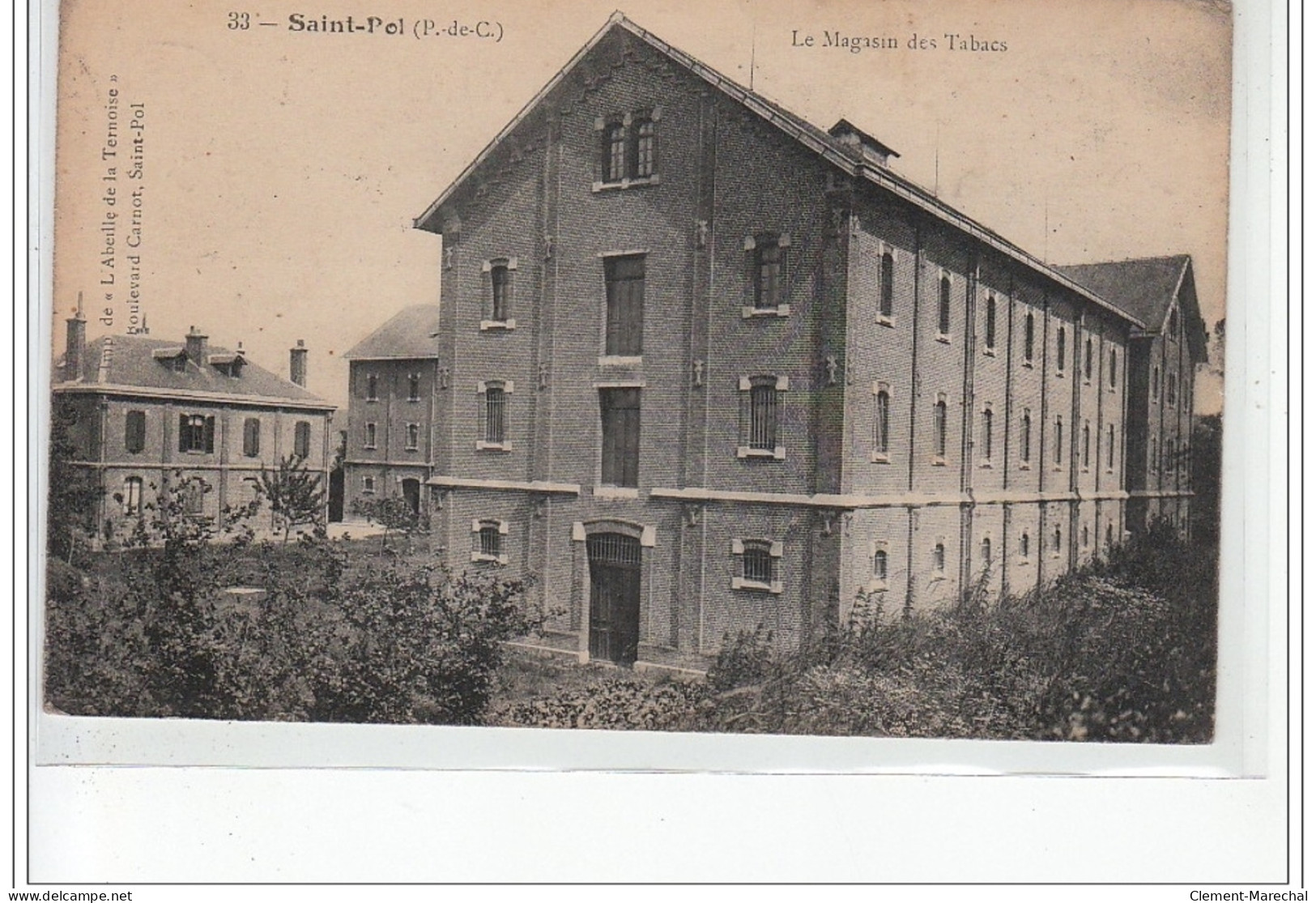 SAINT POL - Le Magasin Des Tabacs - Très Bon état - Saint Pol Sur Ternoise