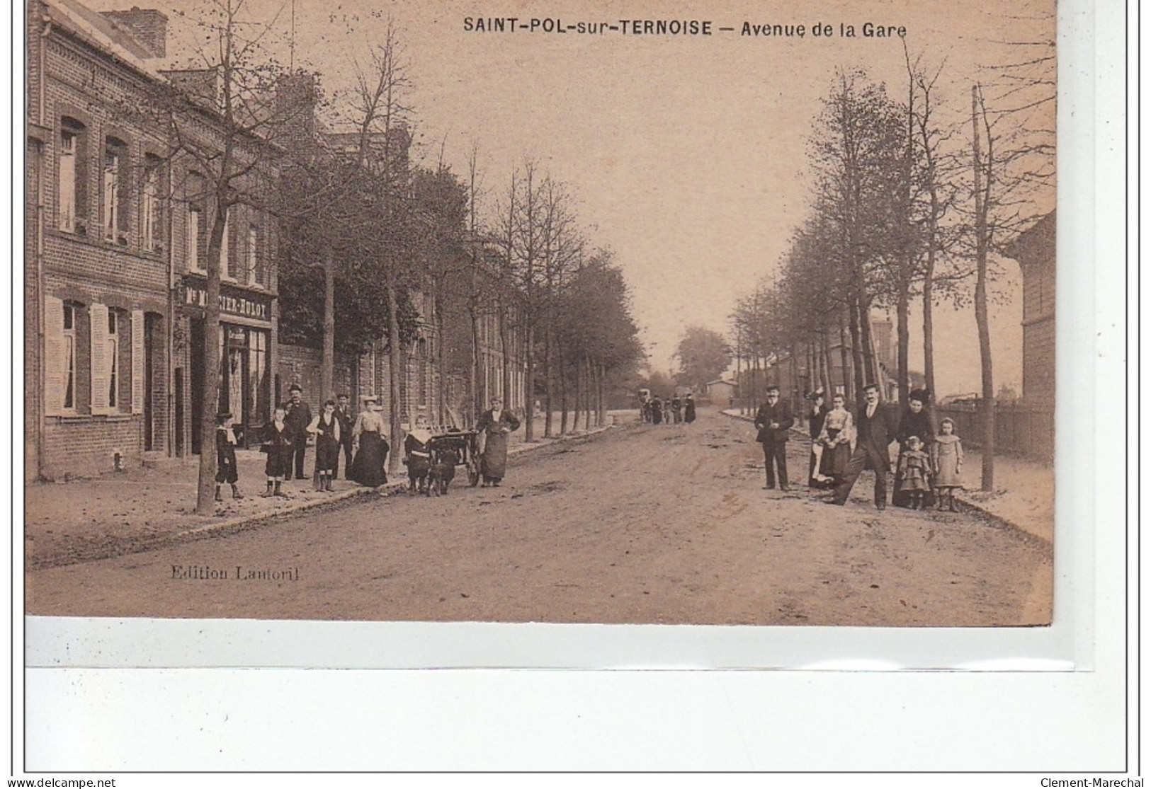 SAINT POL SUR TERNOISE - Avenue De La Gare - Très Bon état - Saint Pol Sur Ternoise