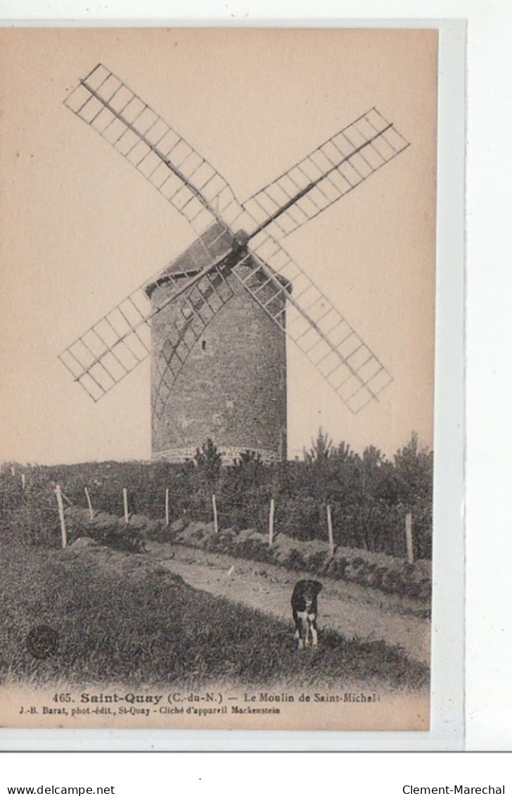 SAINT QUAY - Le Moulin De Saint Michel - Très Bon état - Saint-Quay-Portrieux