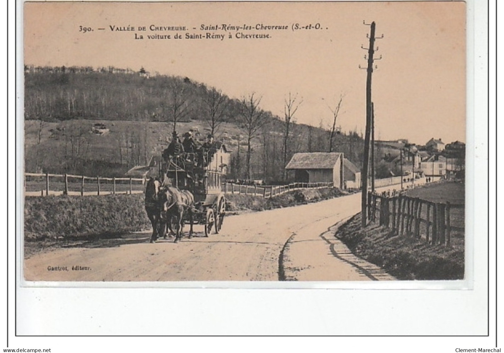 SAINT REMY LES CHEVREUSE - VALLEE DE CHEVREUSE - La Voiture De Saint Rémy à Chevreuse - Très Bon état - St.-Rémy-lès-Chevreuse