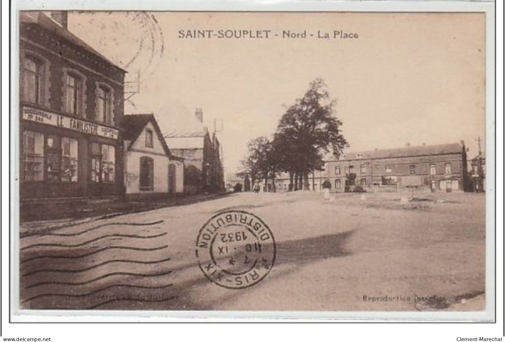 SAINT SOUPLET : Nord - La Place - Très Bon état - Autres & Non Classés