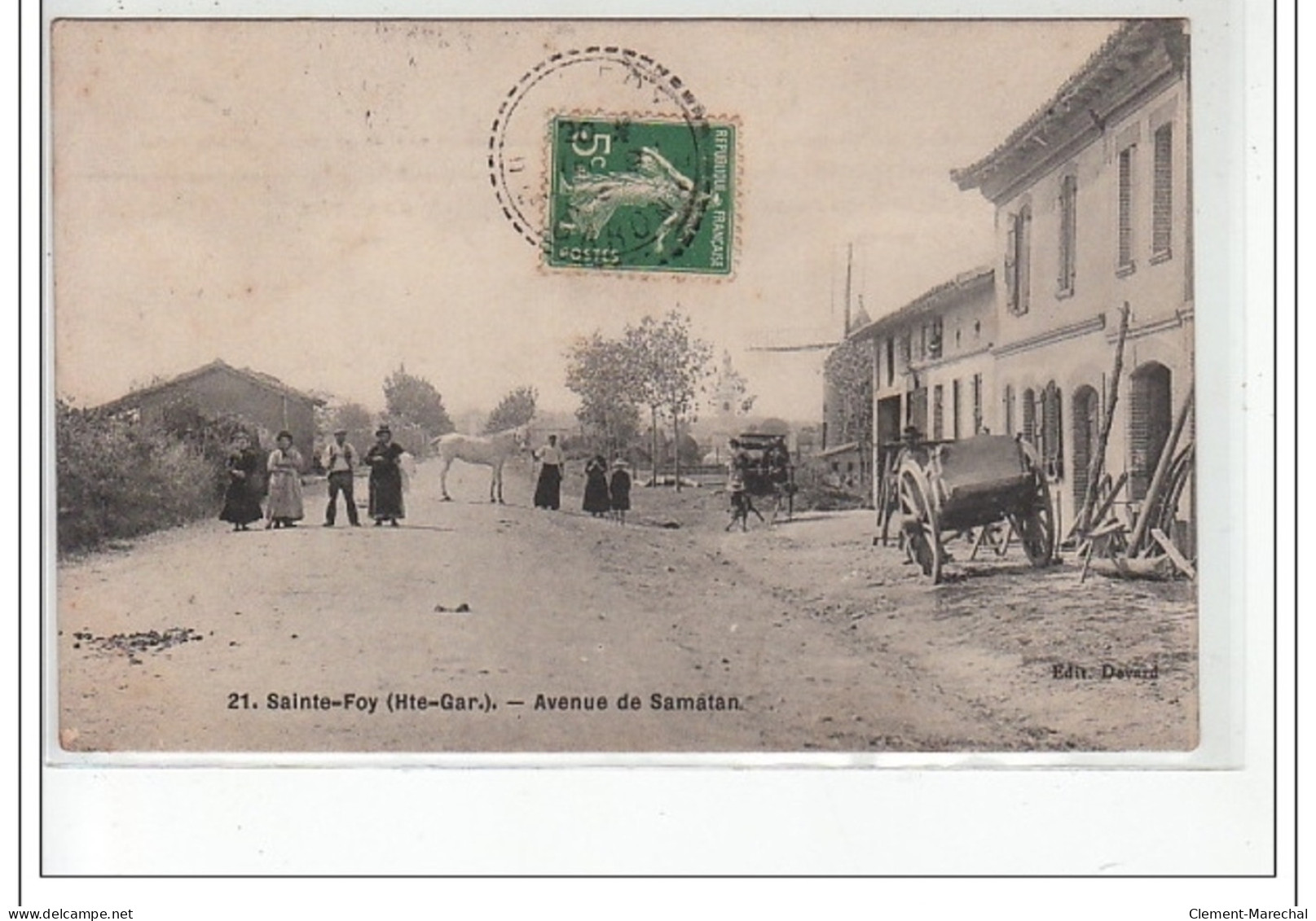 SAINTE FOY - Avenue De Samatan - Très Bon état - Otros & Sin Clasificación