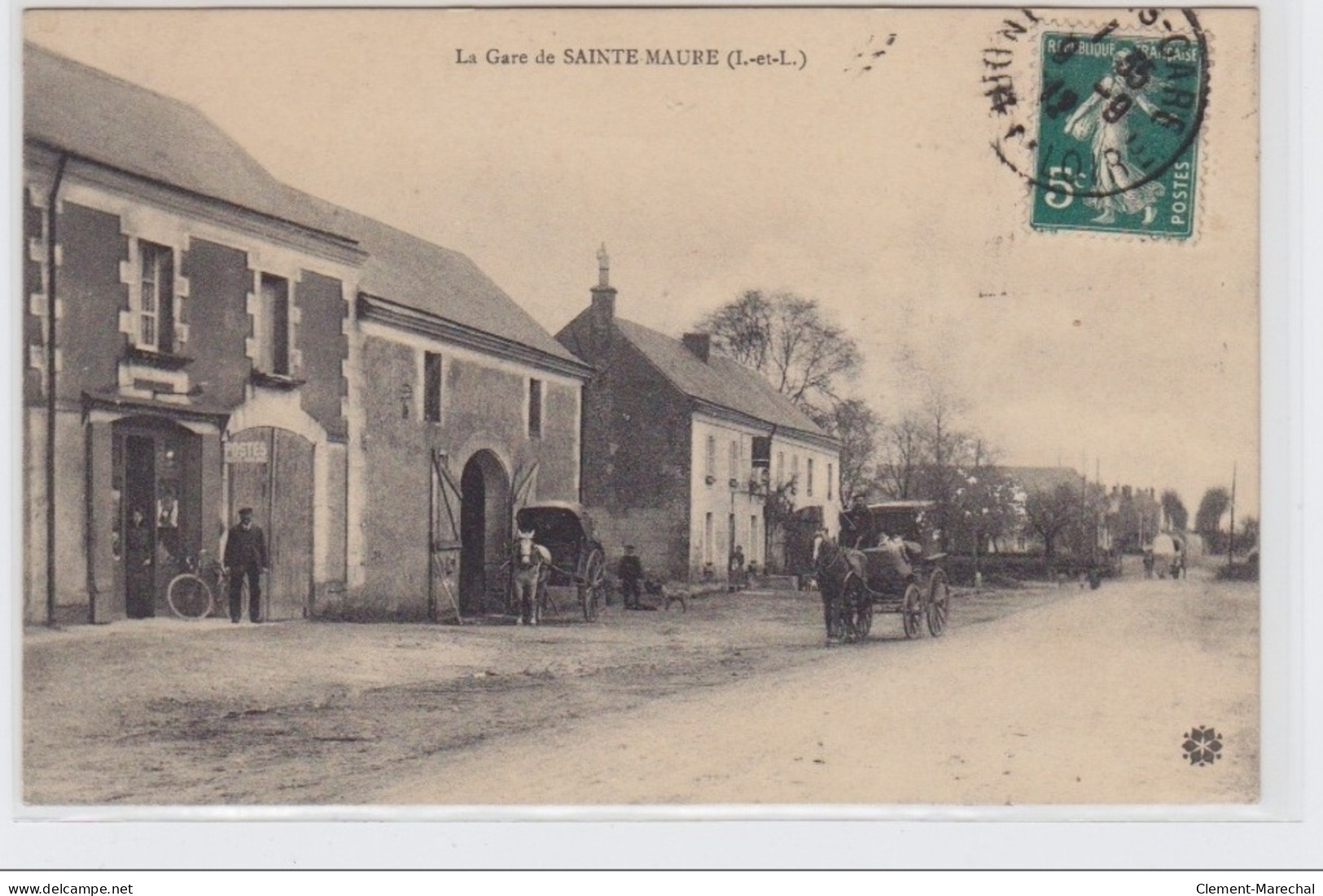 SAINTE MAURE - La Gare - Très Bon état - Altri & Non Classificati