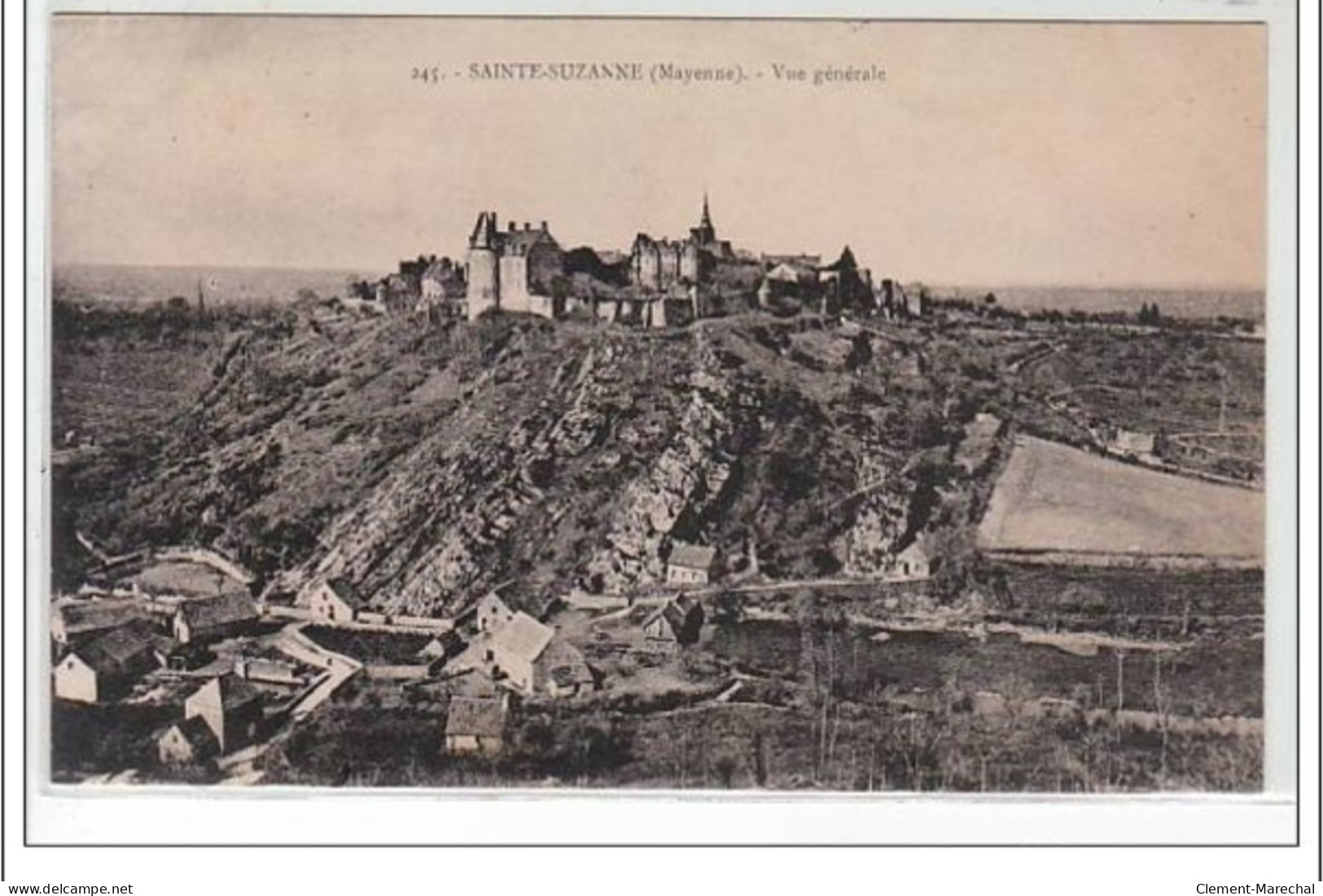 SAINTE SUZANNE : Vue Générale - Très Bon état - Sainte Suzanne