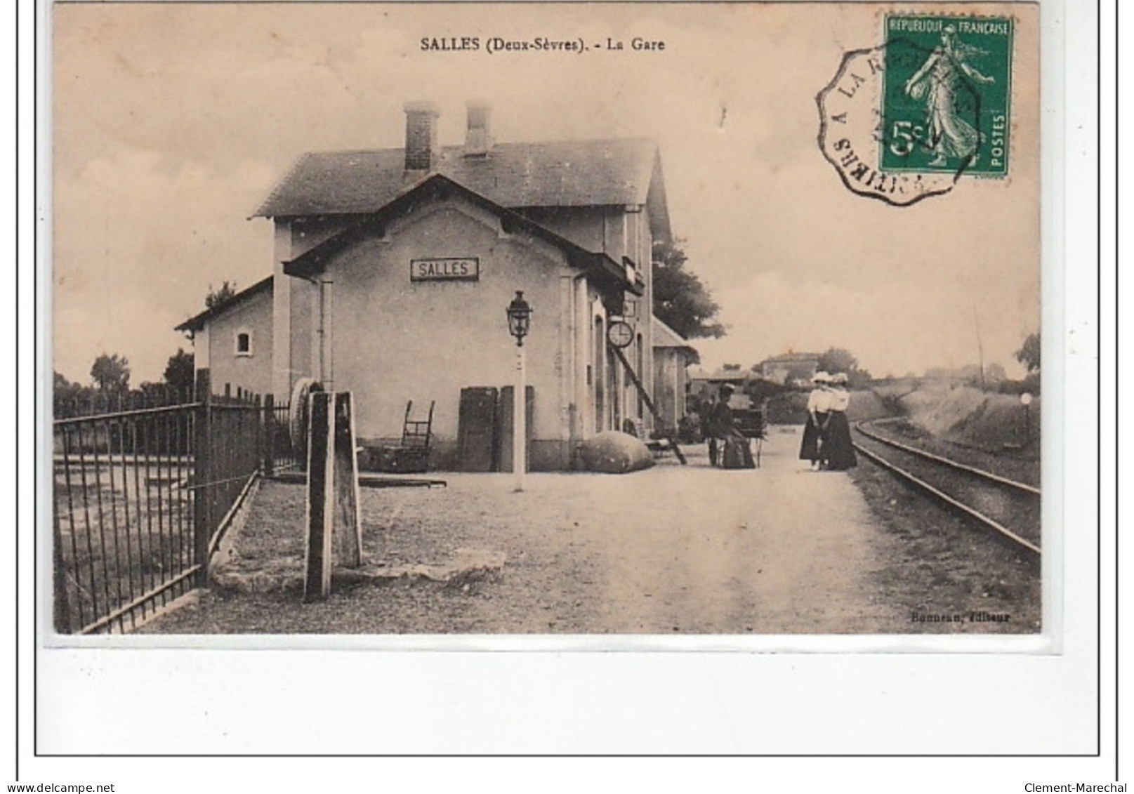 SALLES - La Gare - Très Bon état - Sonstige & Ohne Zuordnung