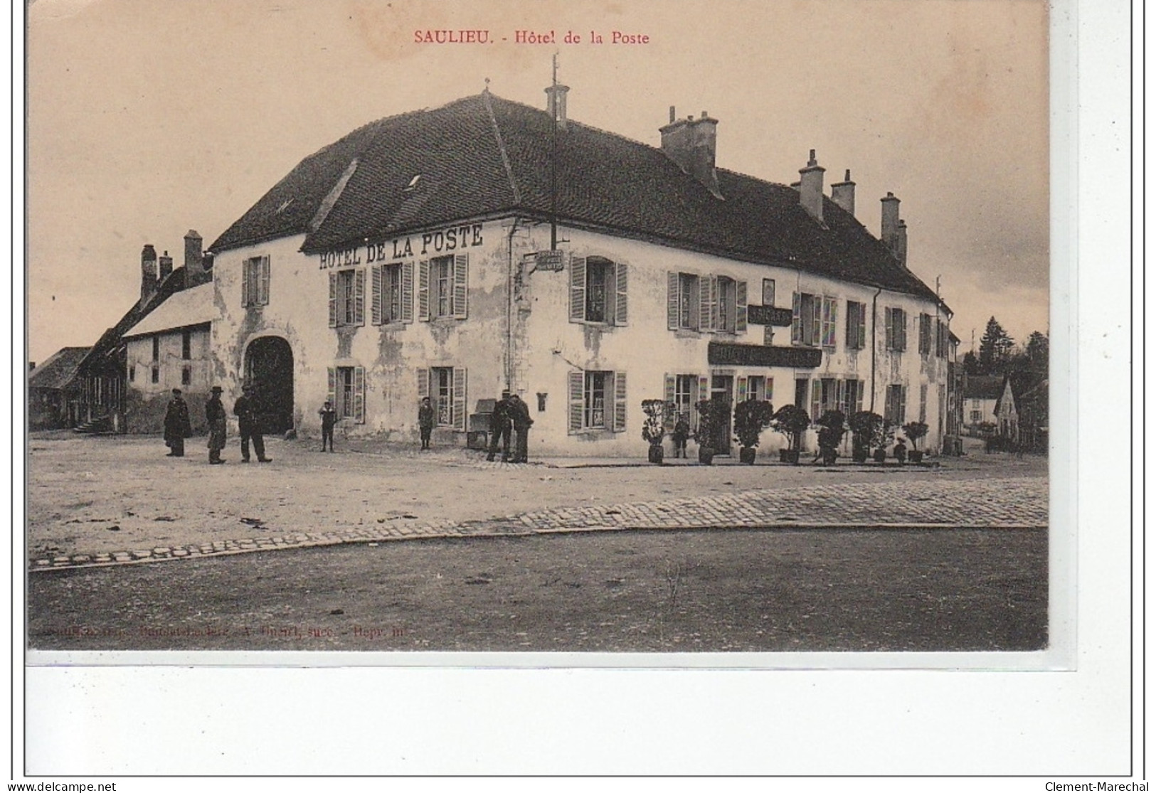 SAULIEU - Hôtel De La Poste - Très Bon état - Saulieu