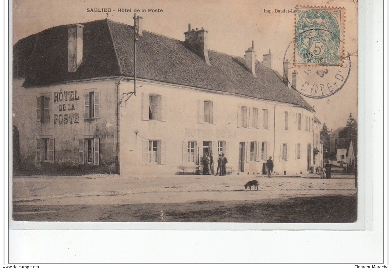 SAULIEU - Hôtel De La Poste - état - Saulieu