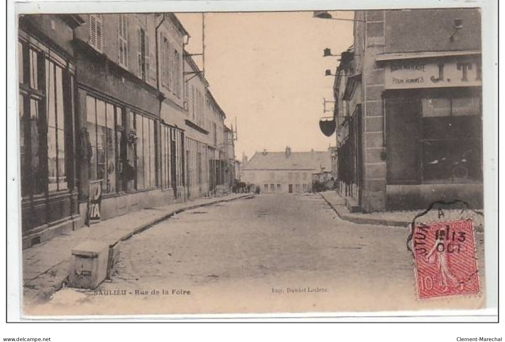 SAULIEU : Rue De La Foire - Très Bon état - Saulieu