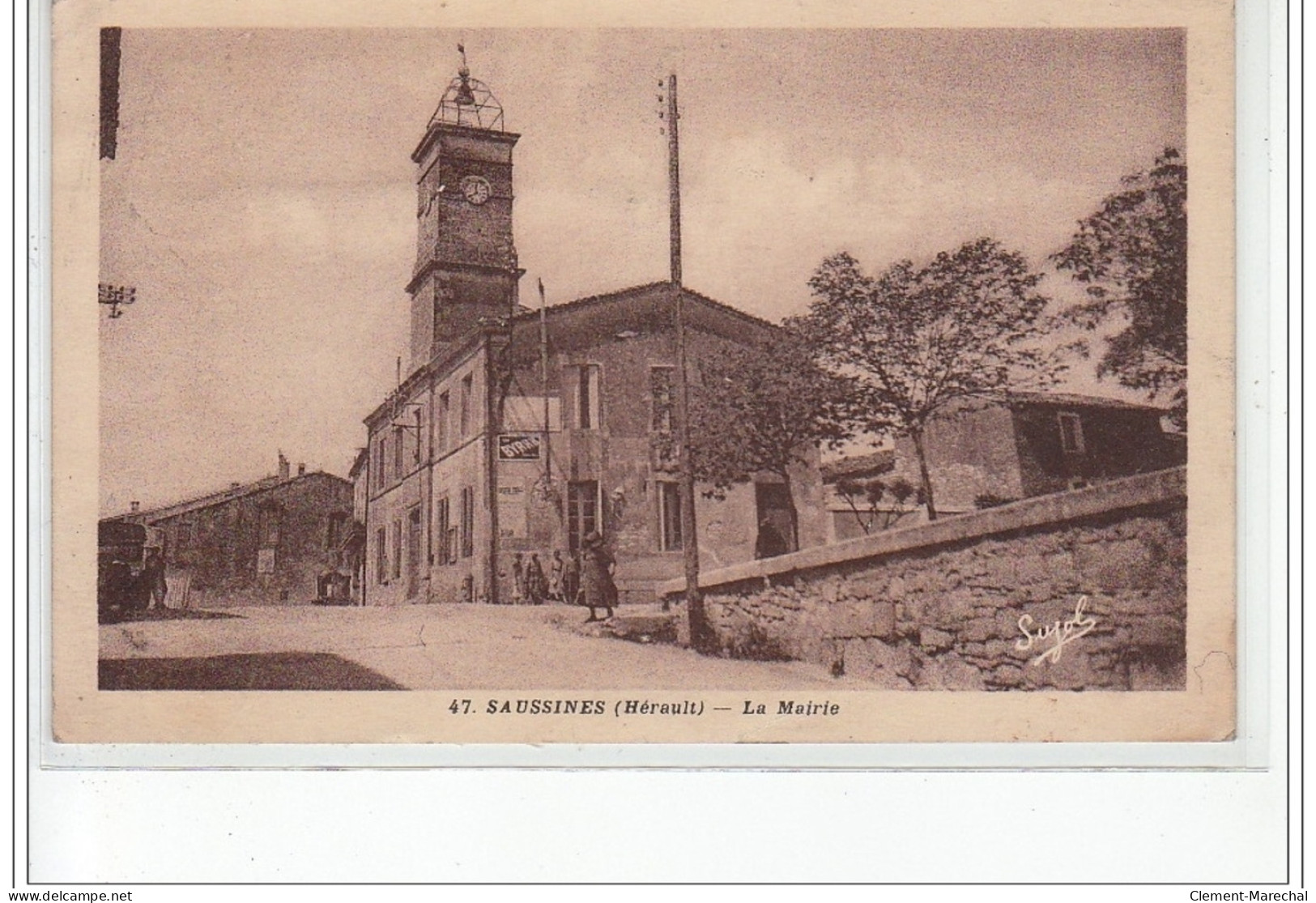 SAUSSINES - La Mairie - Très Bon état - Otros & Sin Clasificación