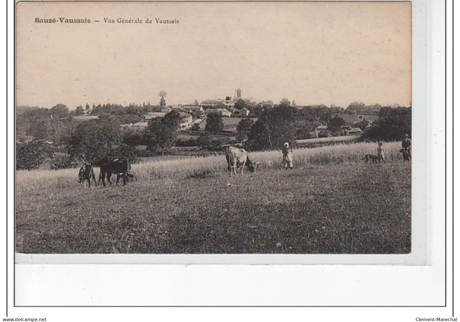 SAUZE VAUSSAIS - Vue Générale De Vaussais - Très Bon état - Sauze Vaussais