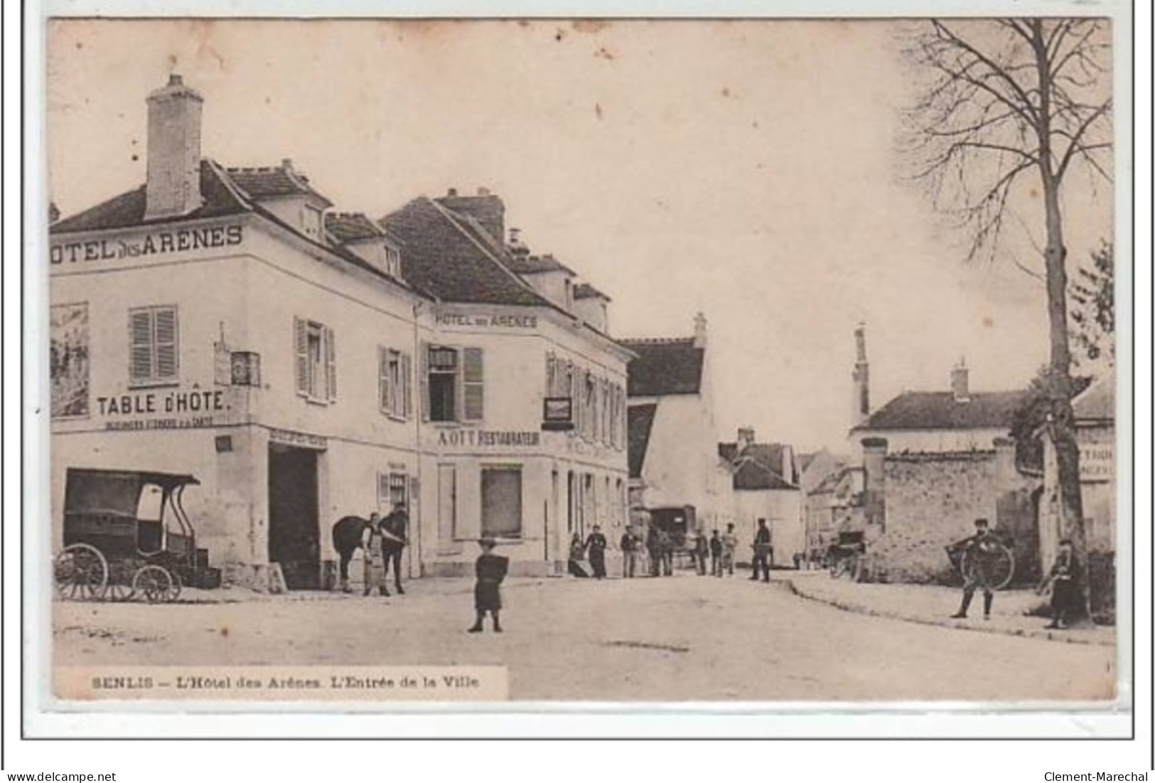 SENLIS : L'hôtel Des Arènes - L'entrée De La Ville - Très Bon état - Senlis