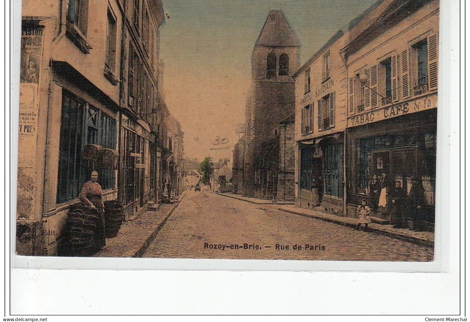 ROZOY EN BRIE - Rue De Paris - Très Bon état - Rozay En Brie