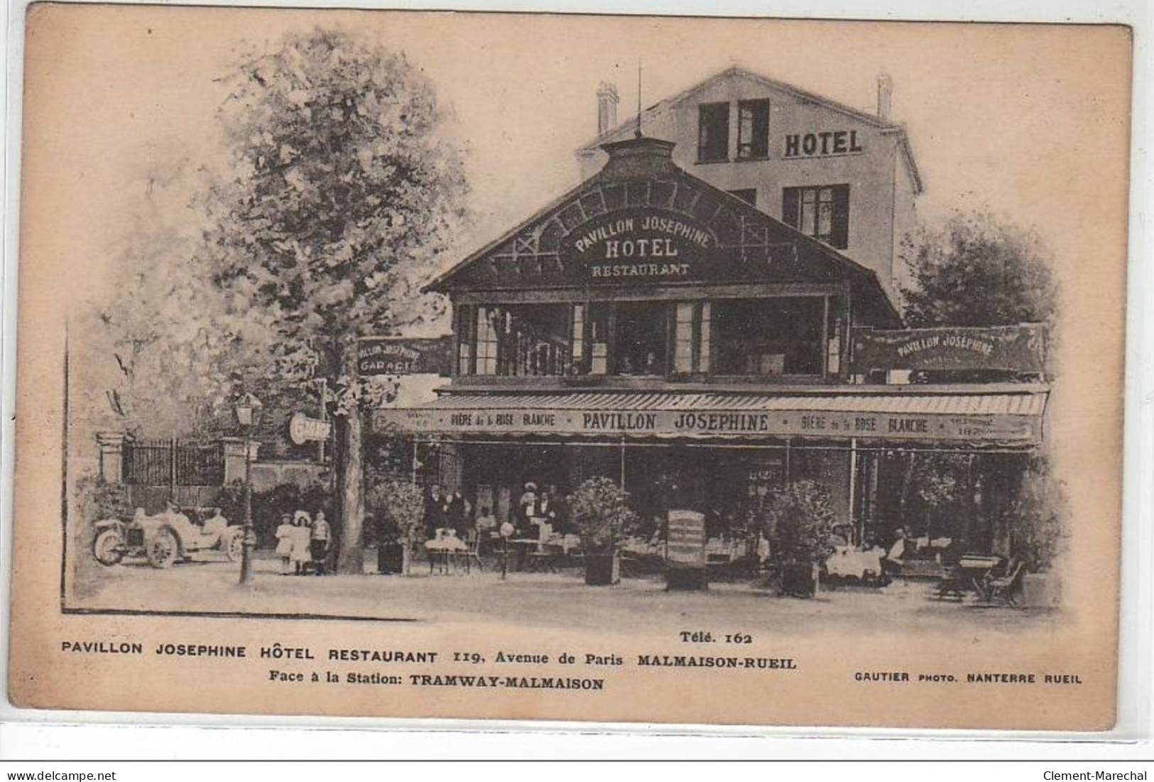 RUEIL-MALMAISON : Pavillon Joséphine Hôtel Restaurant - Face à La Station Tramway-Malmaison - Très Bon état - Rueil Malmaison