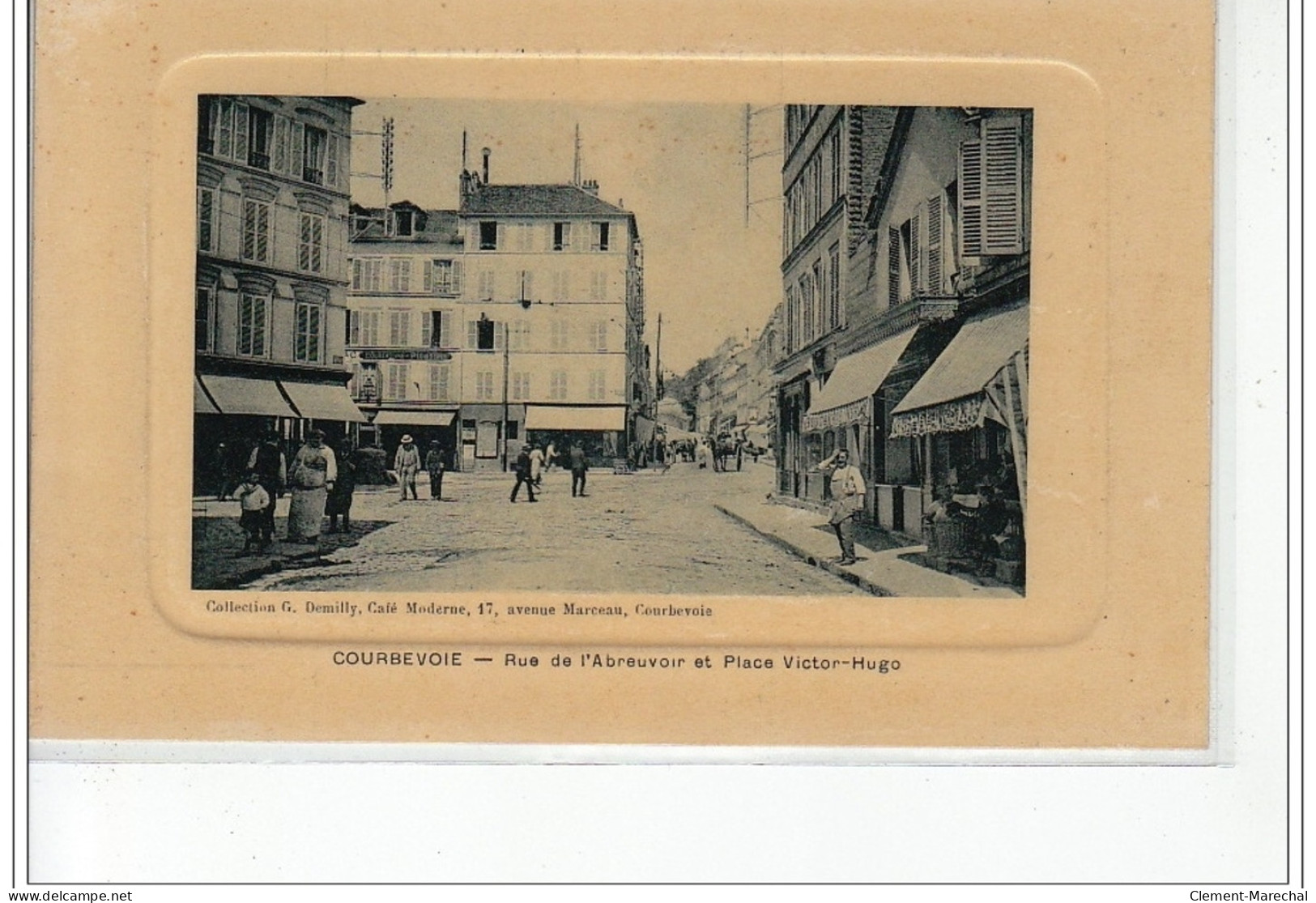 Rue De L'Abreuvoir Et Place Victor-Hugo - Très Bon état - Courbevoie