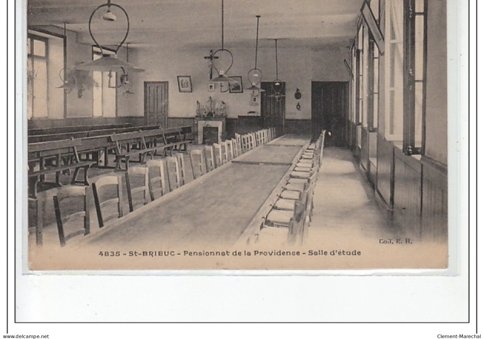 SAINT BRIEUC - Pensionnat De La Providence - Salle D'étude - Très Bon état - Saint-Brieuc