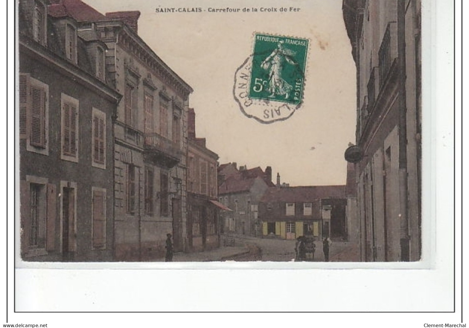 SAINT CALAIS - Carrefour De La Croix De Fer - Très Bon état - Saint Calais
