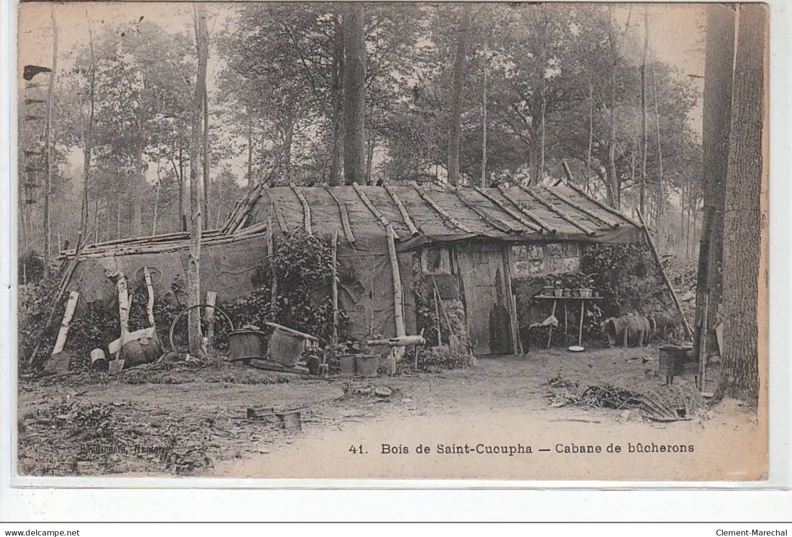 SAINT CUCUPHA : Cabane De Bûcherons - Bois De St-Cucupha - Très Bon état - Other & Unclassified