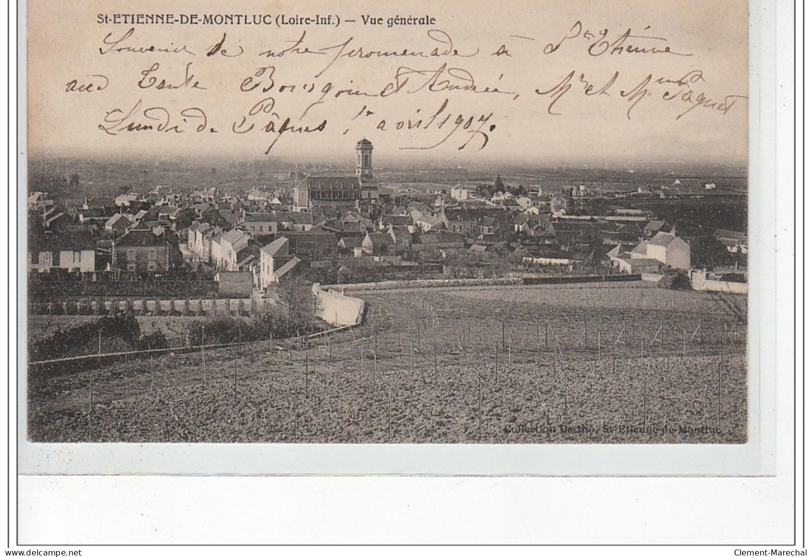 SAINT ETIENNE DE MONTLUC - Vue Générale - Très Bon état - Saint Etienne De Montluc