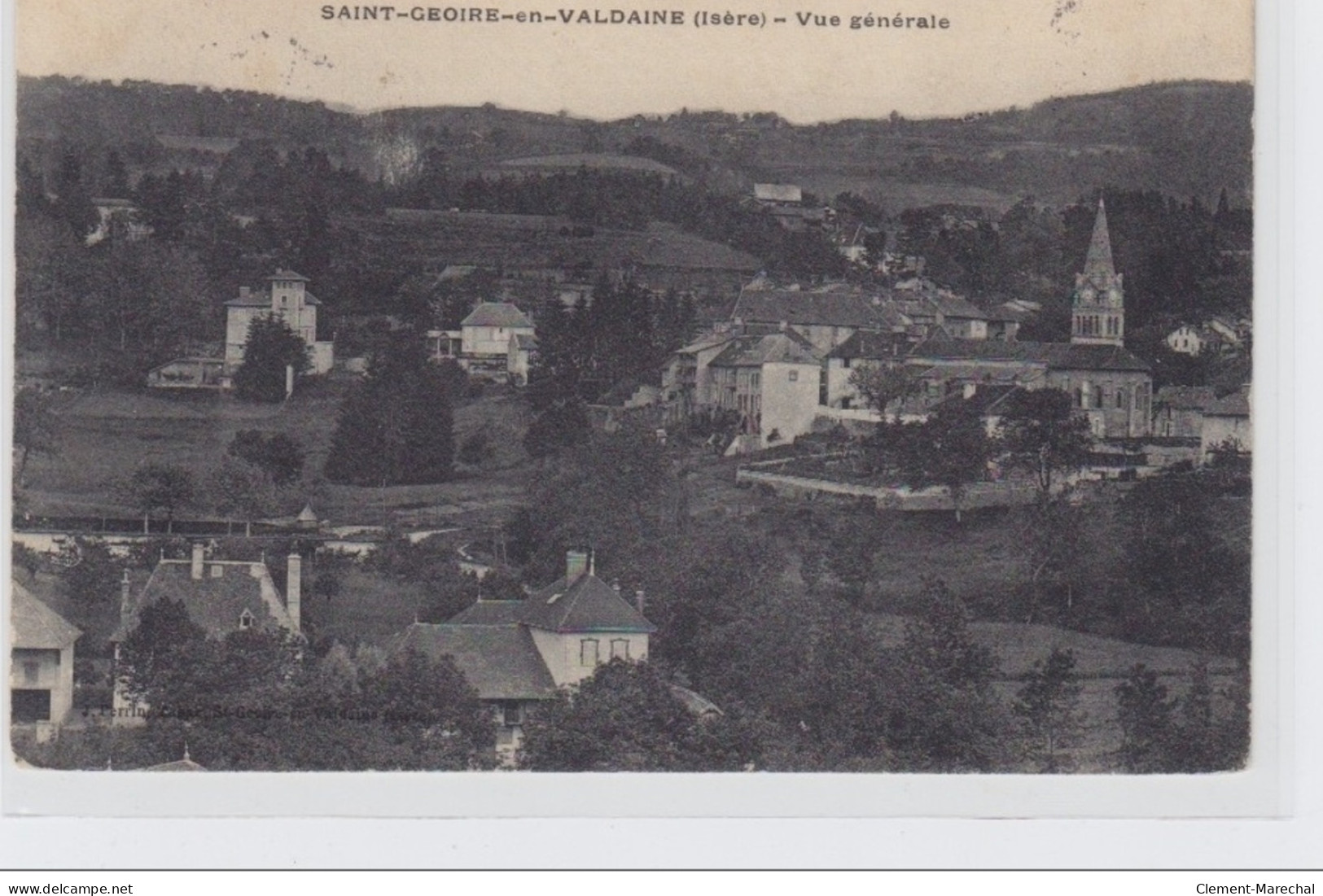 SAINT GEOIRE EN VALDAINE - Vue Générale - Très Bon état - Saint-Geoire-en-Valdaine