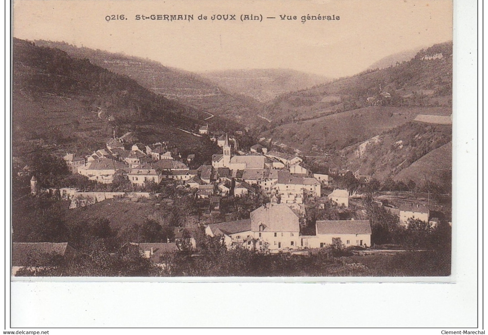 SAINT GERMAIN DE JOUX - Vue Générale - Très Bon état - Unclassified