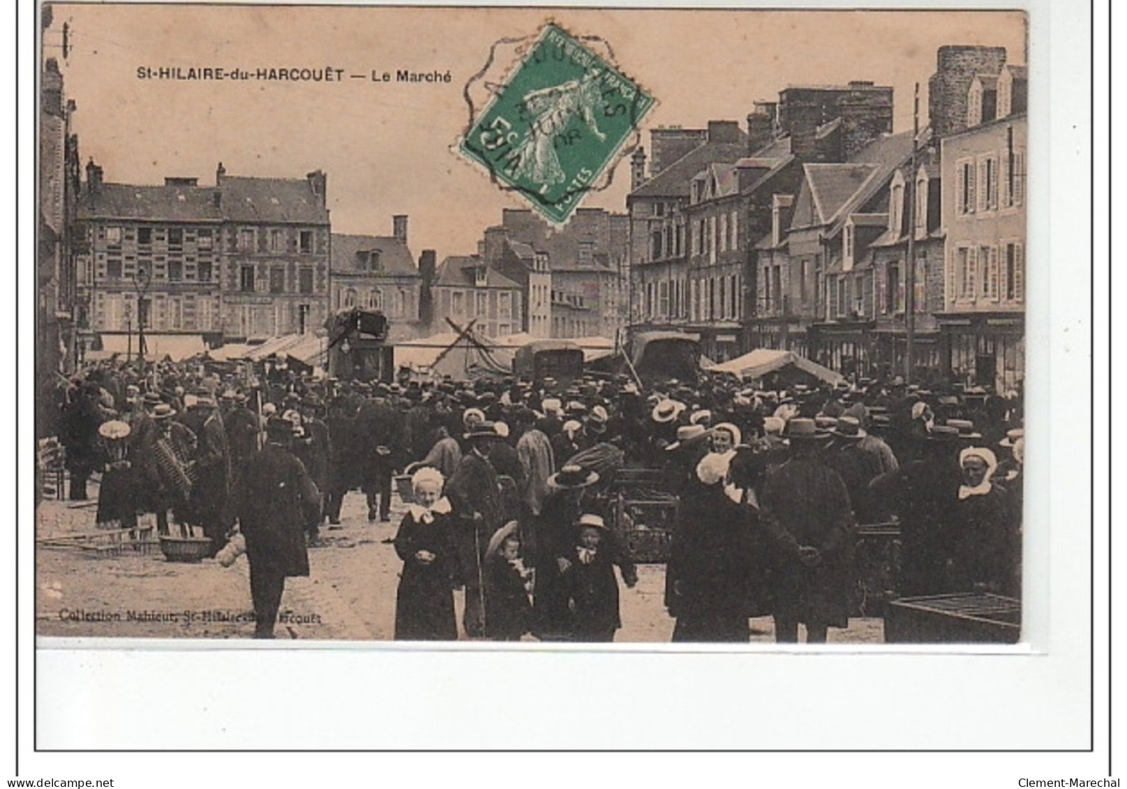 SAINT HILAIRE DU HARCOUËT - Le Marché - Très Bon état - Saint Hilaire Du Harcouet