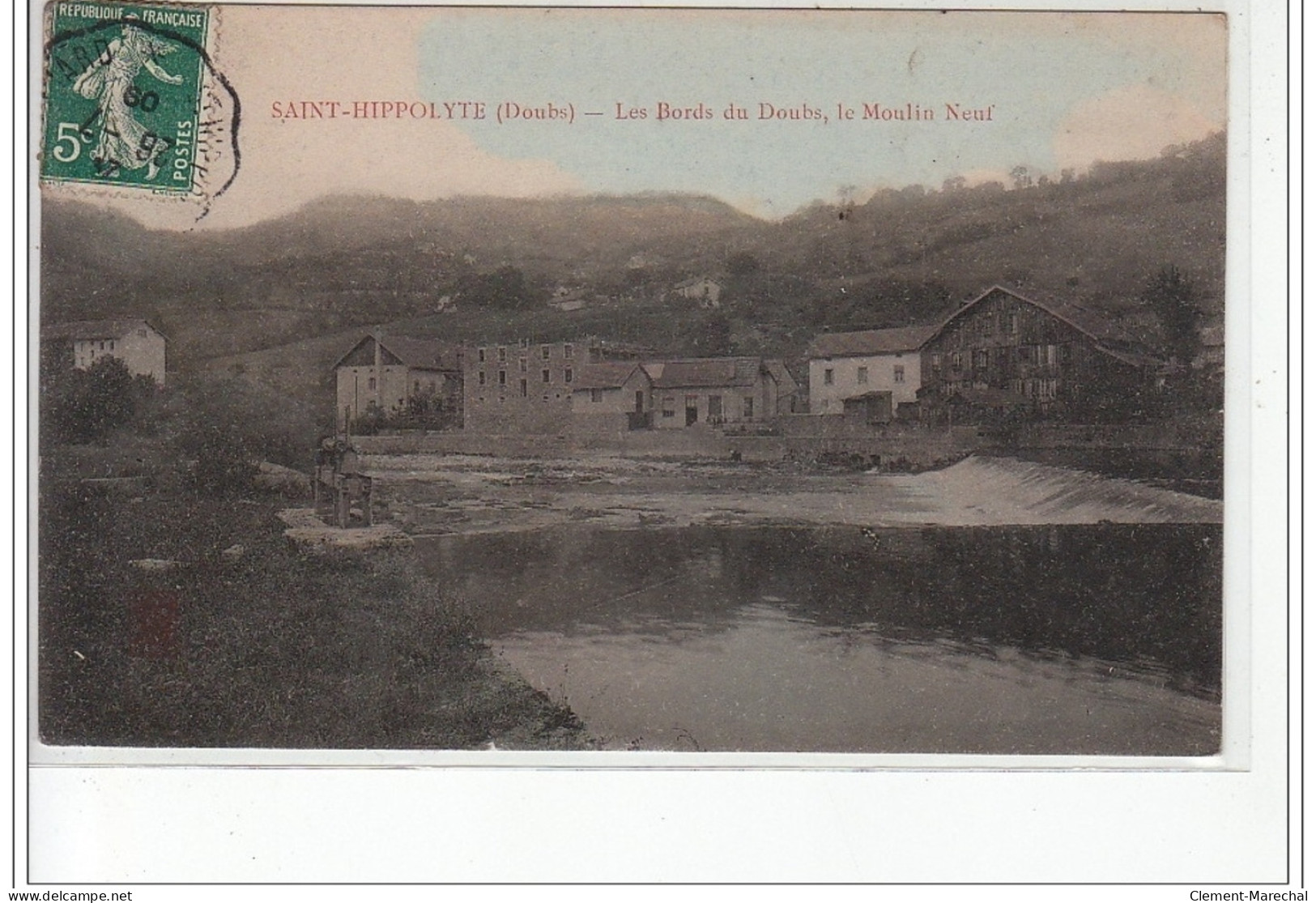 SAINT HIPPOLYTE - Les Bords Du Doubs, Le Moulin Neuf - Très Bon état - Saint Hippolyte