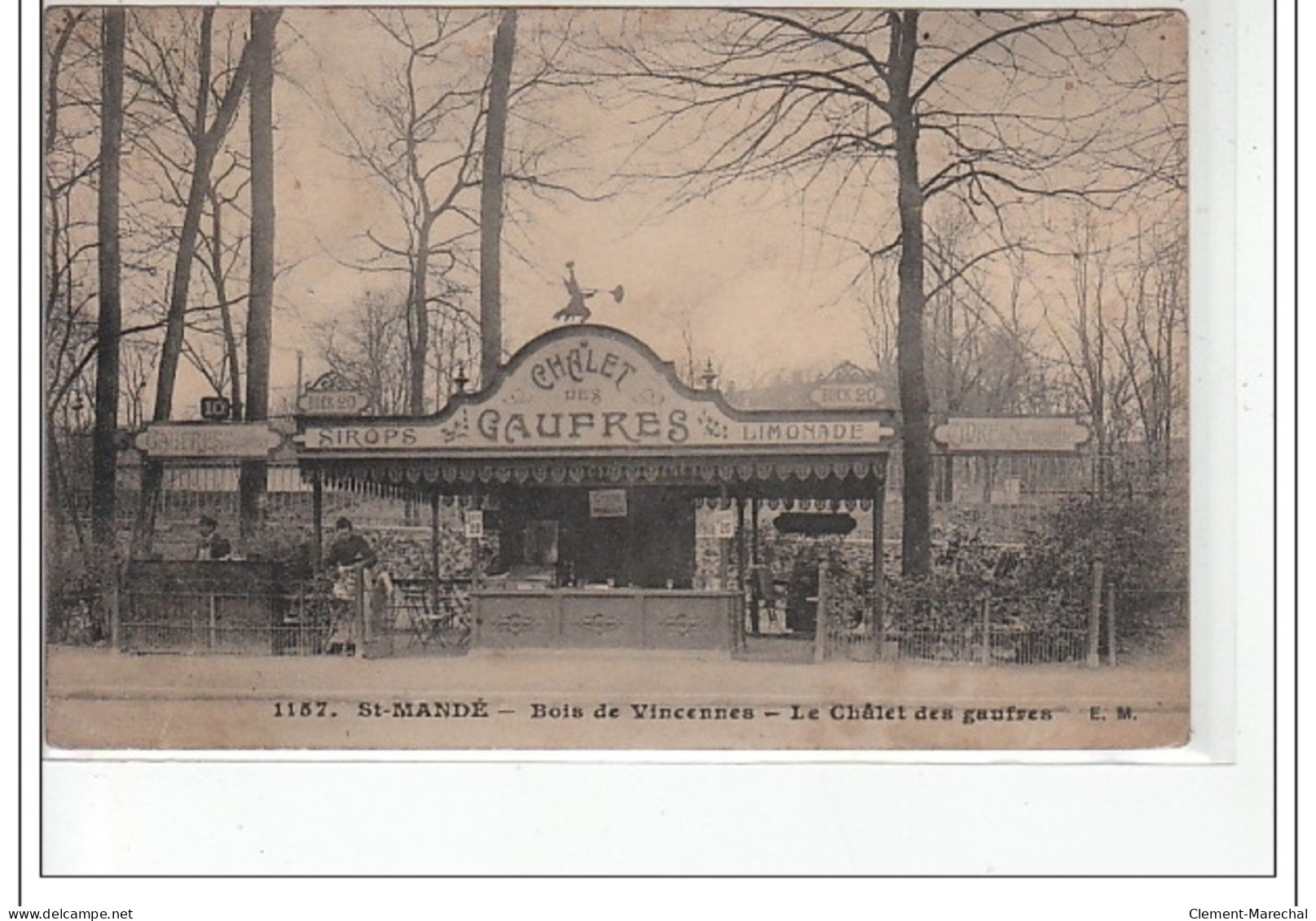 SAINT MANDE  - BOIS DE VINCENNES - Le Chalet Des Gaufres - Très Bon état - Saint Mande