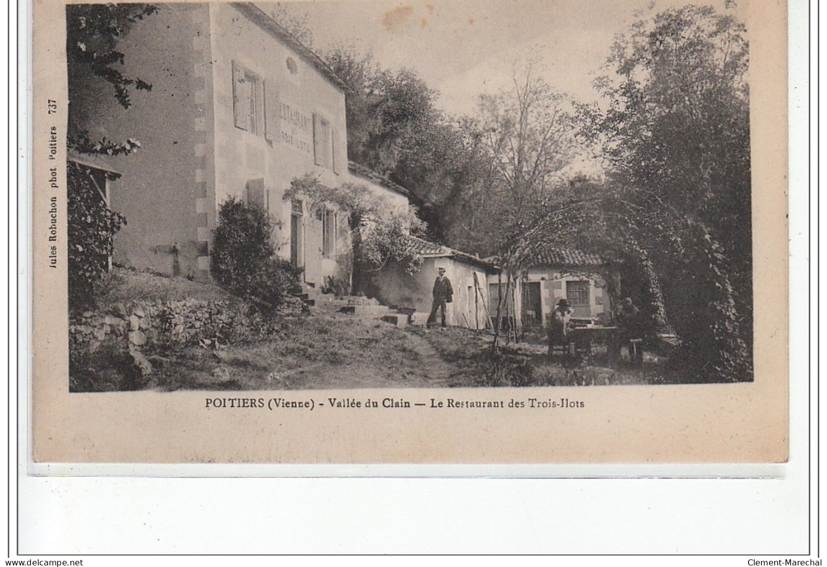 POITIERS - Vallée Du Clain - Le Restaurant Des Trois-Ilots - Très Bon état - Poitiers