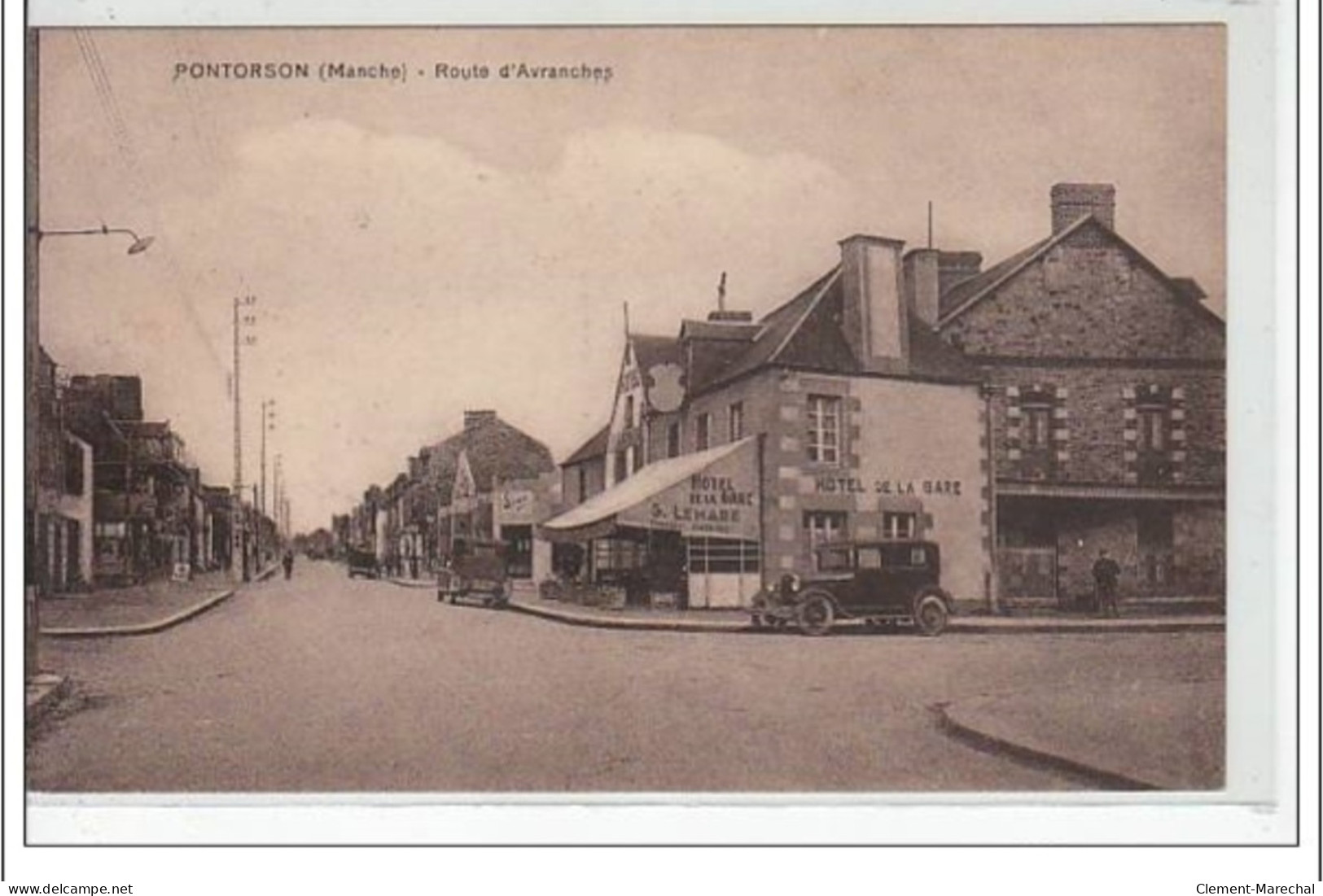 PONTORSON - Route D'Avranches - Très Bon état - Pontorson