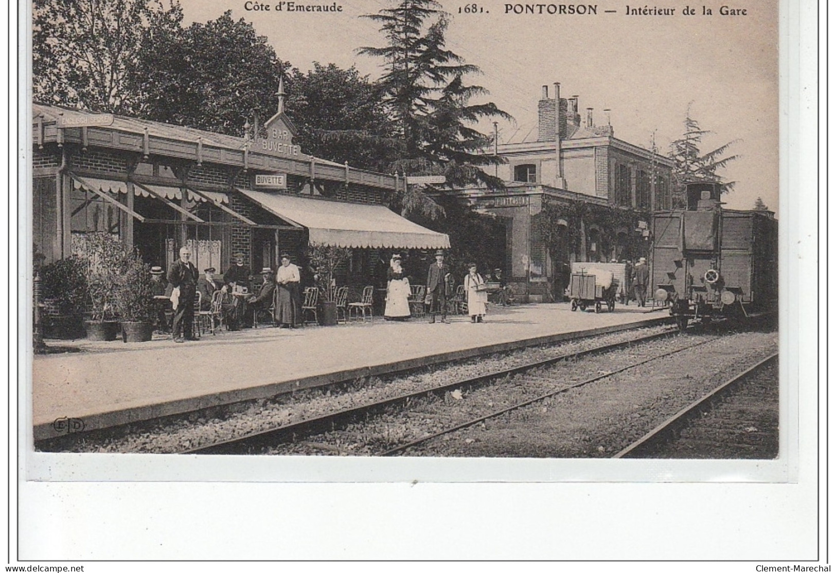 PONTORSON - Intérieur De La Gare - Très Bon état - Pontorson