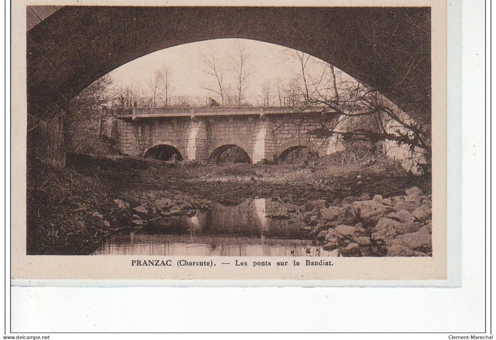 PRANZAC - Les Ponts Sur Le Bandiat -  Très Bon état - Other & Unclassified