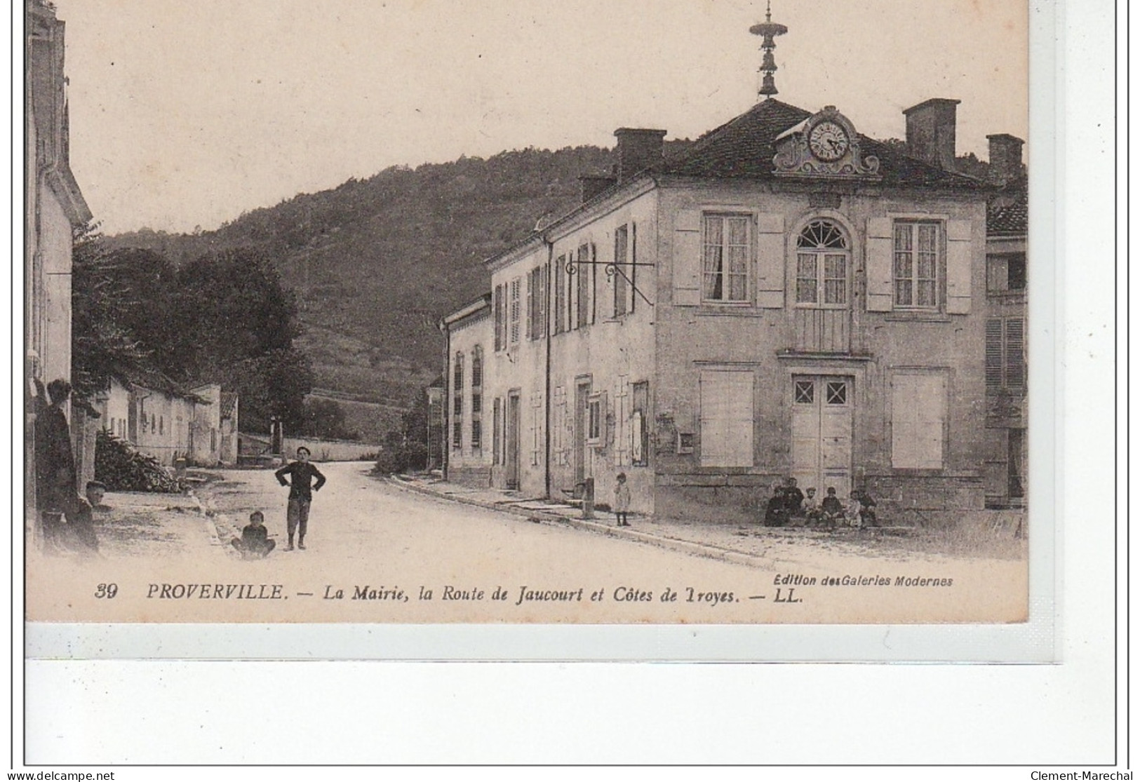 PROVERVILLE - La Mairie, La Route De Jaucourt Et Côtes De Troyes - Très Bon état - Otros & Sin Clasificación