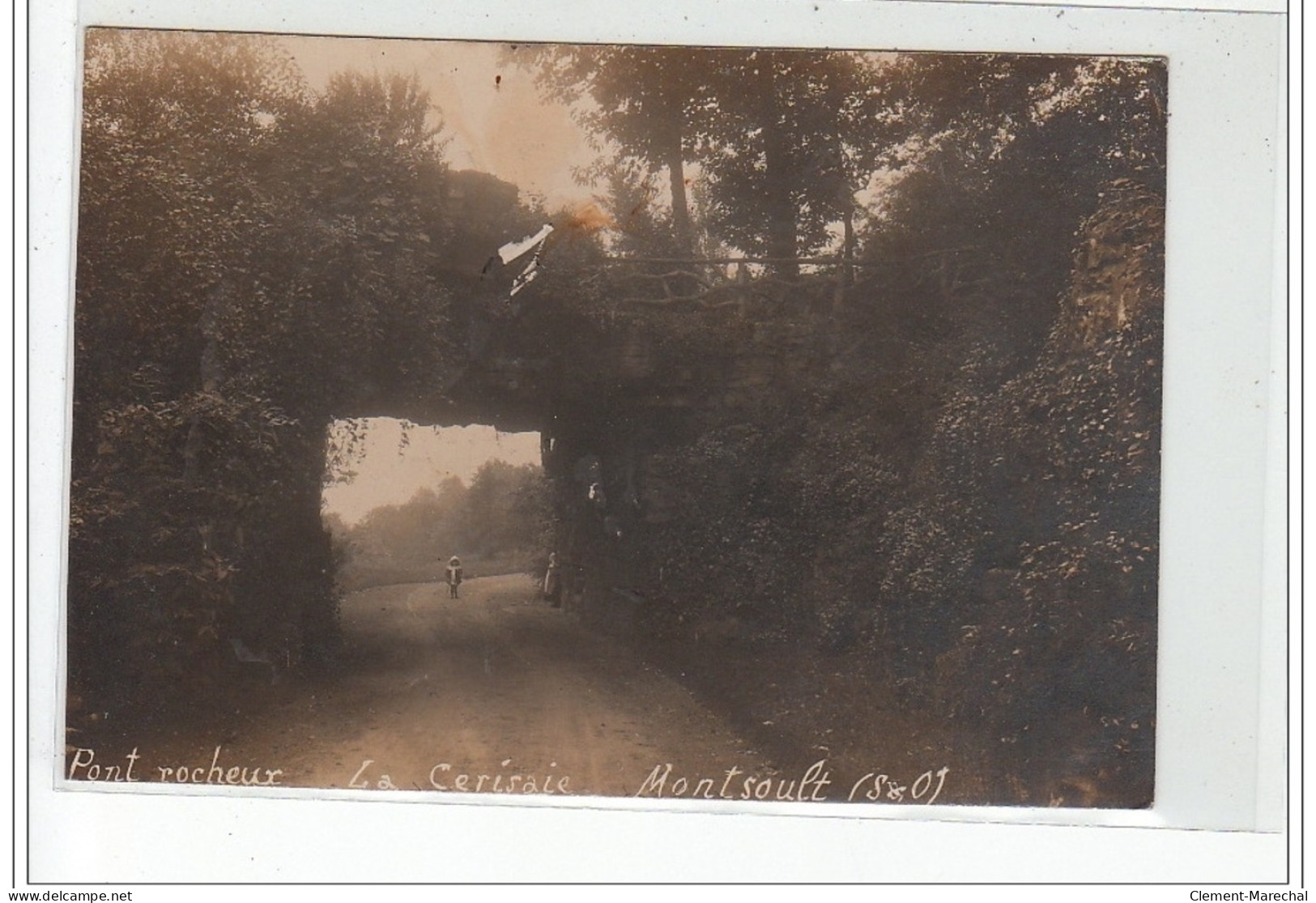 MONTSOULT - CARTE PHOTO - Pont Rocheux - Très Bon état - Montsoult