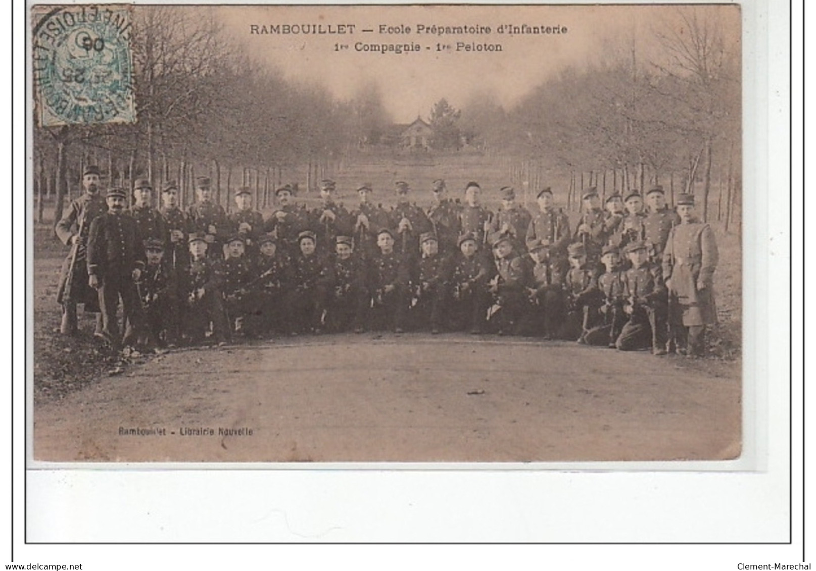 RAMBOUILLET - Ecole Préparatoire D'Infanterie - 1ère Compagnie 1er Peloton - Très Bon état - Rambouillet