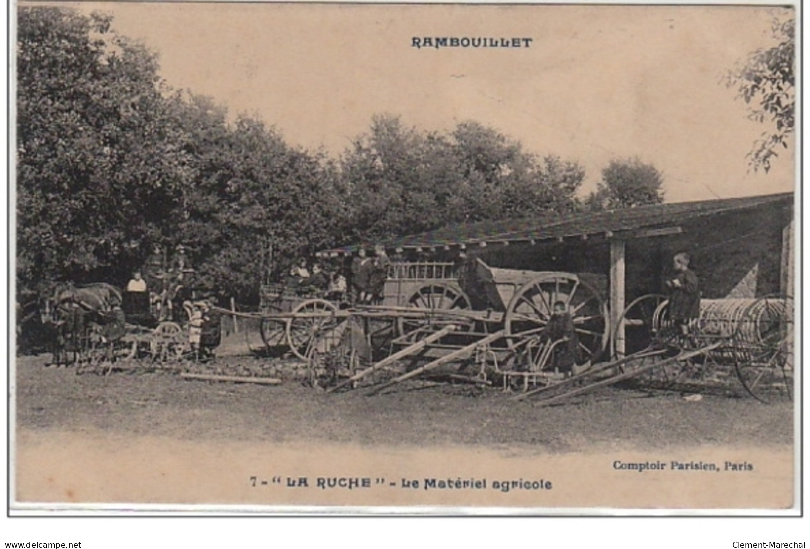 RAMBOUILLET : """"La Rûche"""" - Le Patis - Le Matériel Agricole - Très Bon état - Rambouillet