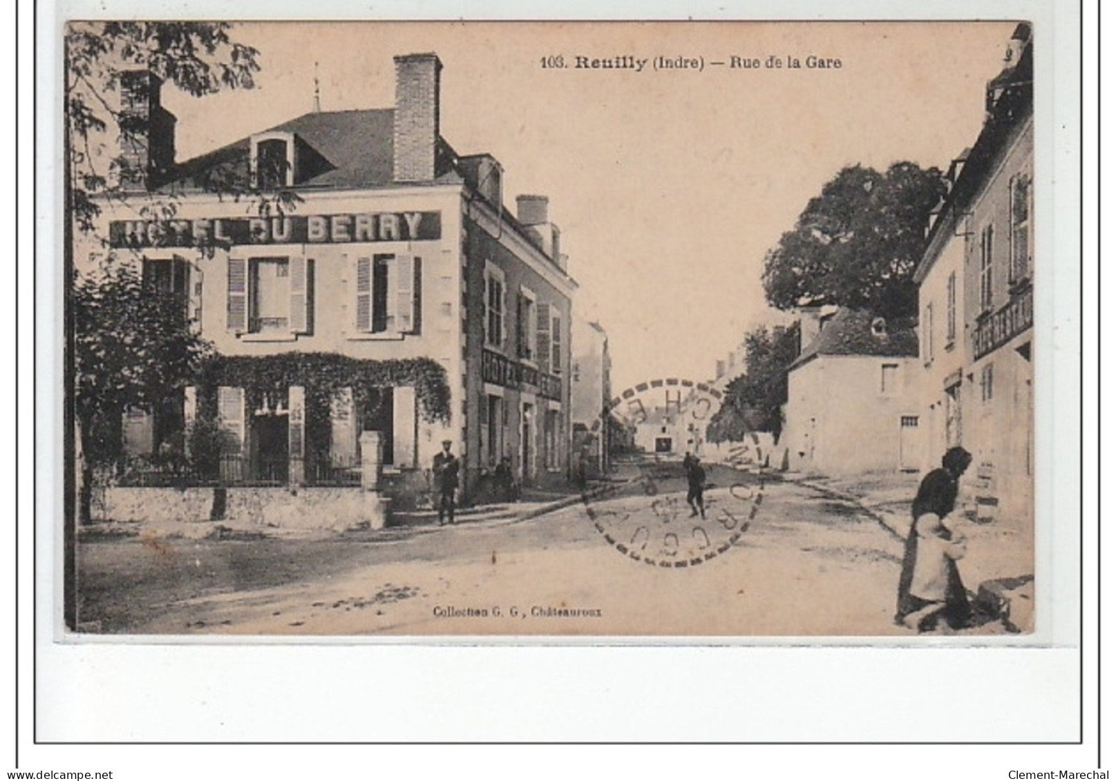 REUILLY - Rue De La Gare - Très Bon état - Other & Unclassified