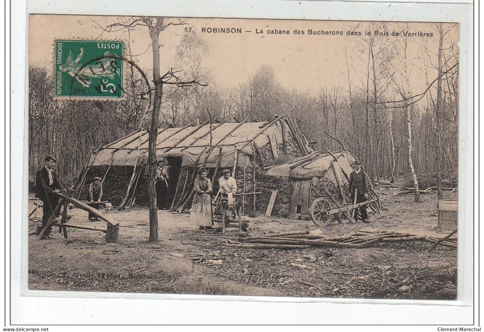 ROBINSON - La Cabane Des Bûcherons Dans Le Bois De Verrières - état - Le Plessis Robinson
