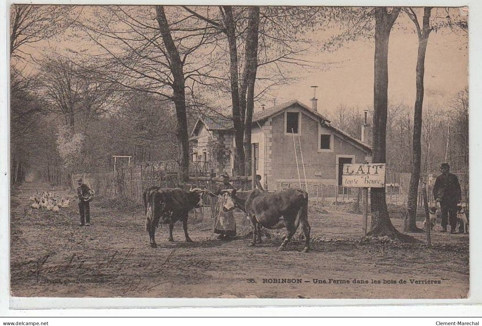 ROBINSON : Une Ferme Dans Les Bois De Verrières - Très Bon état - Le Plessis Robinson