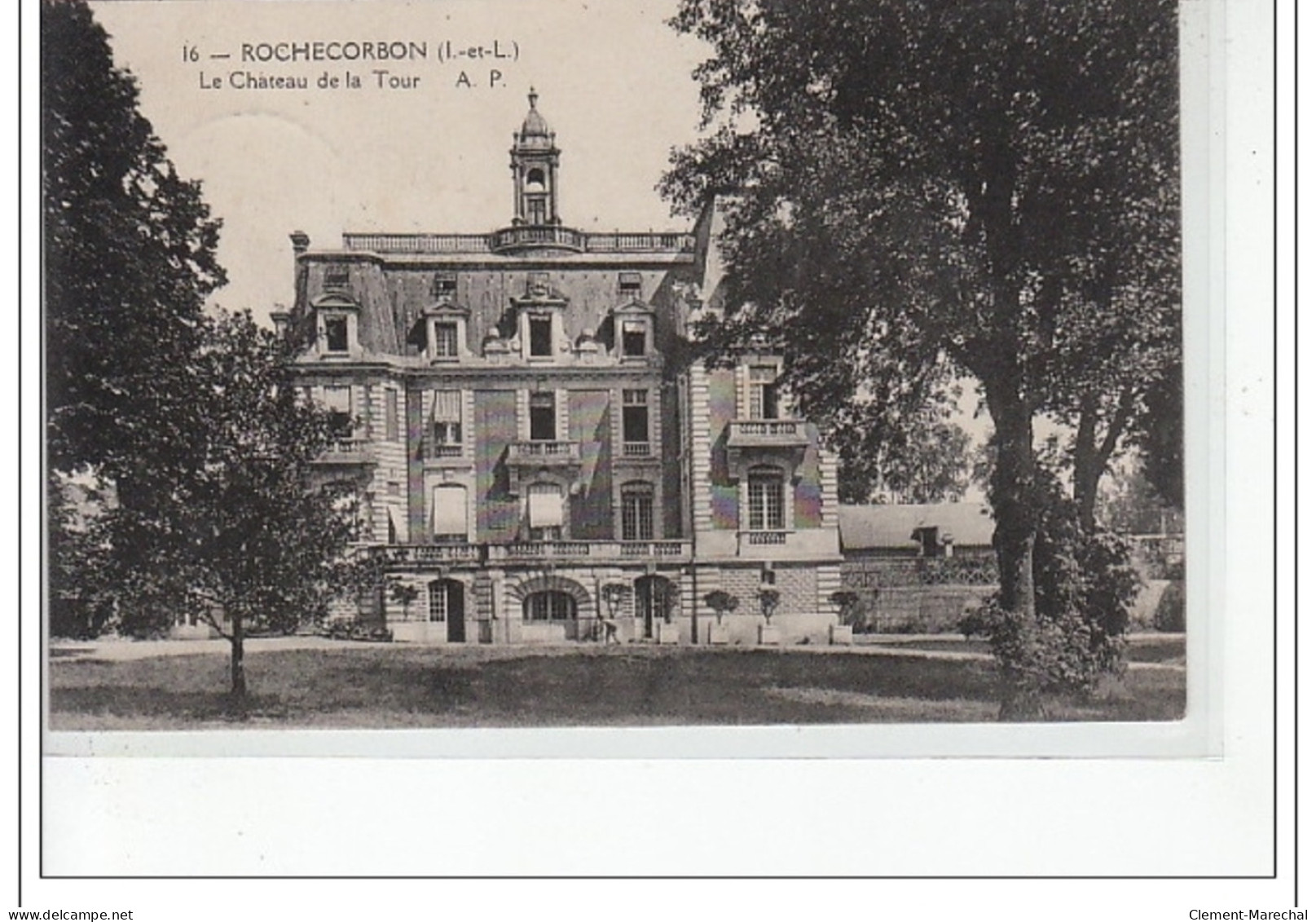 ROCHECORBON - Le Château De La Tour - Très Bon état - Rochecorbon