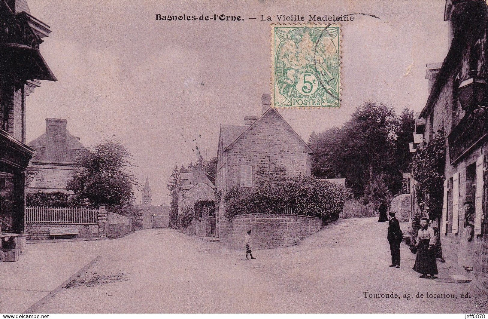 61 - ORNE - BAGNOLES DE L'ORNE - La Vieille Madeleine - 1907 - Très Bon état - Bagnoles De L'Orne