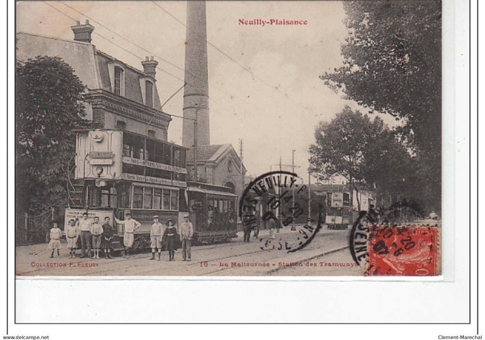 NEUILLY PLAISANCE - La Maltournée - Station Des Tramways -  Très Bon état - Neuilly Plaisance